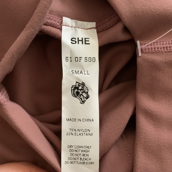 Mauve Leggings - Picture 2 of 3